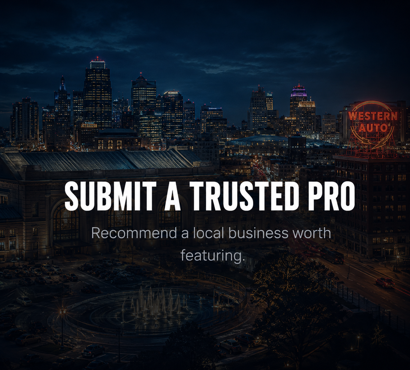 Submit a Trusted Pro